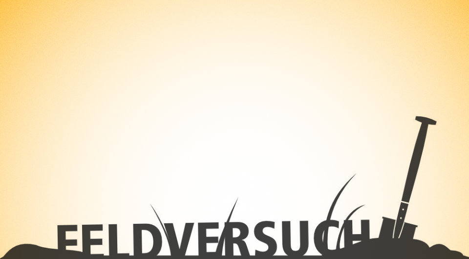 Feldversuch Logo