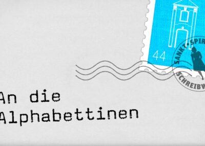 Postkarten für den alphabettinen-Blog