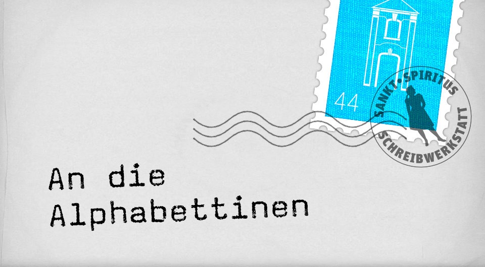 Postkarten für den alphabettinen-Blog
